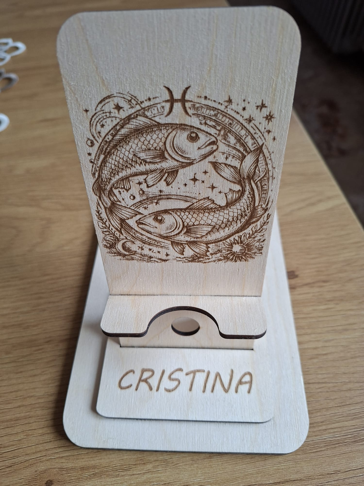 Dock da Scrivania in Legno Personalizzabile - immagine 12