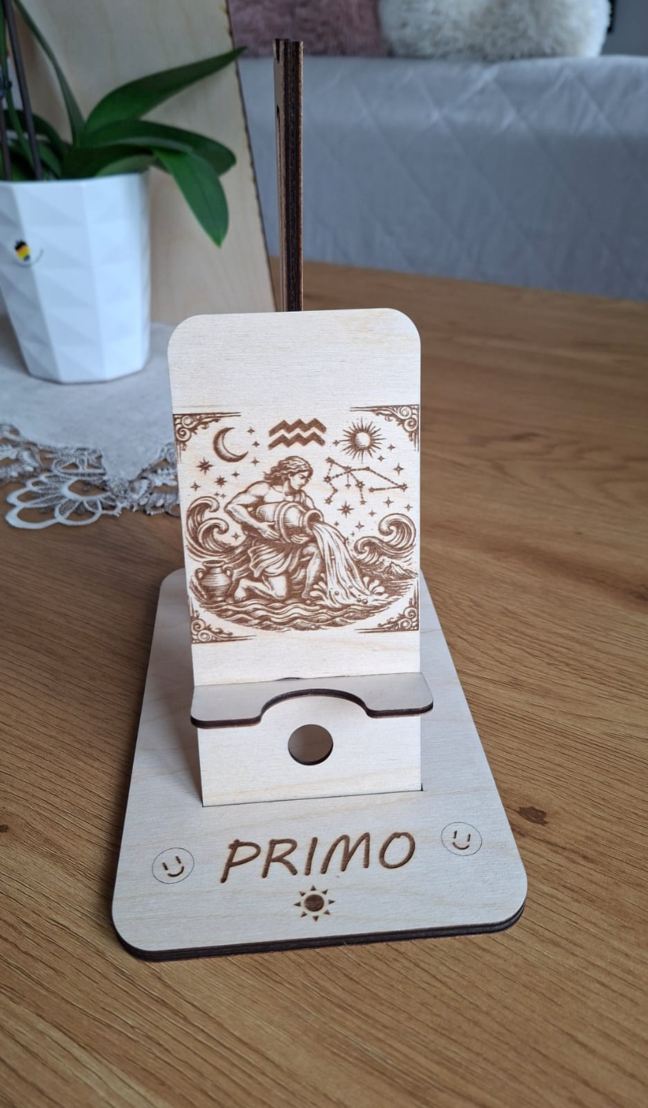 Dock da Scrivania in Legno Personalizzabile - immagine 10